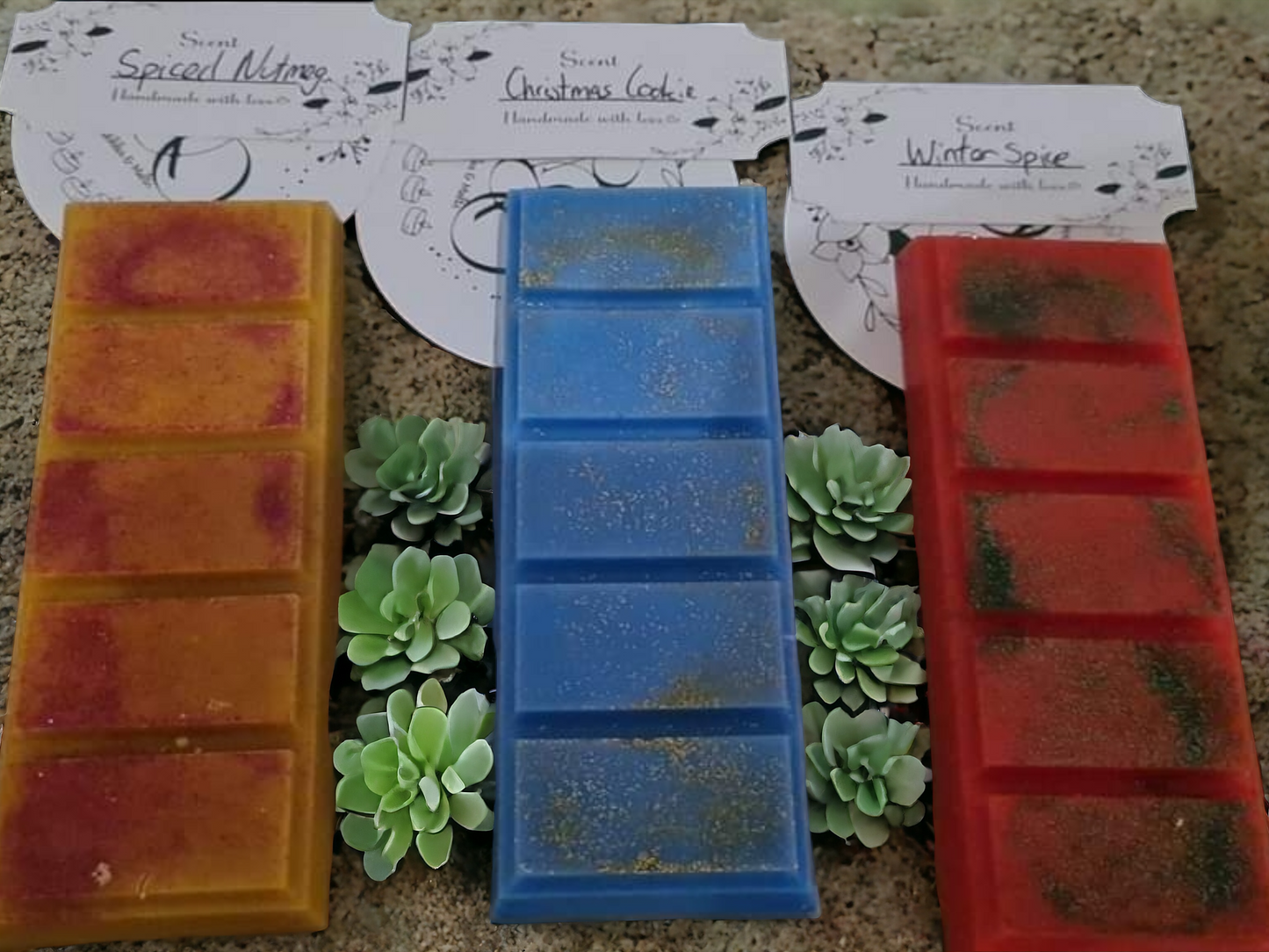 Coloured Fragranced Wax Melt Snapbars