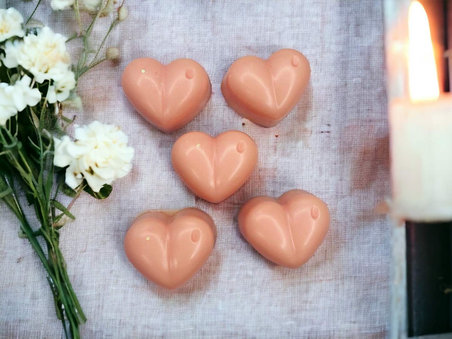 Fragranced Heart Wax Melt