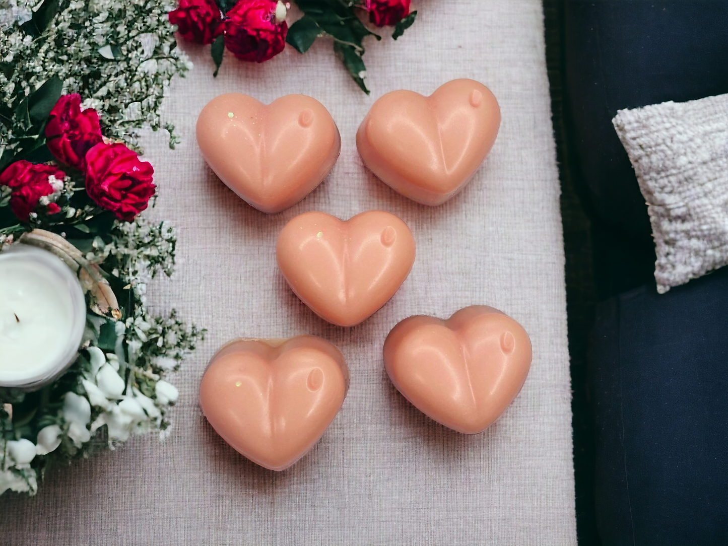 Fragranced Heart Wax Melt